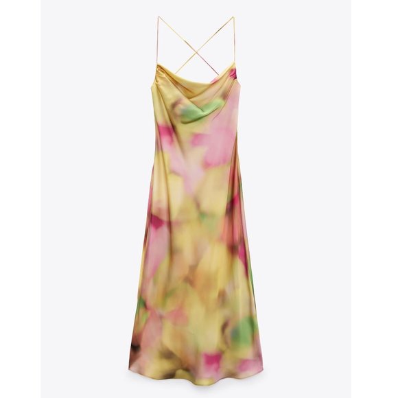 Zara Tie Dye Slip Dress - Picture 10 of 16